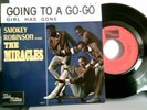 45T THE MIRACLES  GOING TO A GO.GO    ref 525