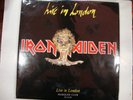 IRON MAIDEN LIVE IN LONDON RARE LIVE 2LP