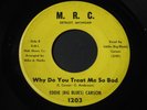 Eddie (Big Blues) Carson on MRC   rare blues 45 HEAR