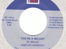AGED IN HARMONY You're a Melody modern soul boogie 45