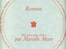MARCELLE MEYER DF 14 RAMEAU FRENCH 10 inch