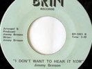 rare Soul Funk 45 JIMMY BRINSON on BRIN Listen