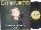 GILELS Solo Piano Recordings EURODISC 4 LPs NM