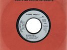 PIERRE RAPSAT tres rare 45T PR0M0 UN COUP DE ROUGE