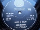 BLACK SABBATH MASTER OF REALITY UK VERTIGO  MiNt AuDiO