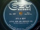 Little John and Cherokee Sue * RARE Cozy Label   78rpm