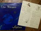 DON THOMPSON Jupiter RARE DARK PSYCH FOLK W/INSERTS LP