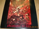 KREATOR PLEASURE TO KILL 1986 LP & NEW BACK PATCH