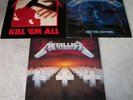 RARE Private Hard Rock LP METALLICA - First 3 LP'S
