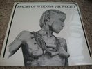 Jah Woosh PSALMS OF WISDOM LP  BLACK WAX EX+