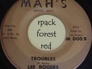 LEE ROGERS  - Troubles - MAH'S  -  Detroit  7'