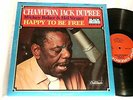 CHAMPION JACK DUPREE Happy To Be Free Hal Singer LP