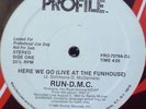 PROMO* Run DMC - Here We Go *LIVE AT THE FUNHOUSE* '100% ORIGINAL* Scarce'