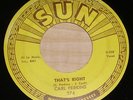 1950s Rock 45 - CARL PERKINS Forever Yours - SUN #274