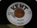 Z.Z. Hill NORTHERN SOUL 45 What More / Thats It