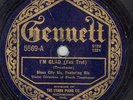 Gennett 5569 - I'm Glad/Flock o' Blues - Sioux City Six