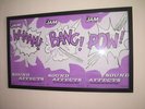 The Jam  rare 3 part Sound Effects Promo Poster Framed