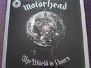 MOTORHEAD - THE WORLD IS YOURS LP SILVER LTD 1000