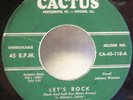 JOHNNY WATSON LET'S ROCK MEGA-RARE US CACTUS ROCKABILLY