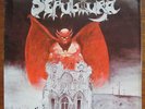 SEPULTURA / OVERDOSE SPLIT LP Bestial Devastation ORIG.