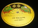 Echo Minott One Man Alone Rare Killer Roots 12