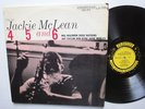 JACKIE McLEAN 4 5 and 6 LP Prestige RUDY VAN GELDER