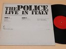 POLICE:LP-LIVE IN ITALY 1980 ADVENTURE RECORDS TOP EX