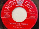 CHANTS 45 Heaven and Paradise 1960 Doo Wop   Maroon