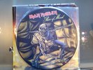 IRON MAIDEN PICTURE DISC RECORD PIECE OF MIND