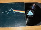 PINK FLOYD DARK SIDE LP SOLID BLUE TRIANGLE - FIRST UK