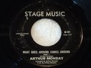 VERY RARE FUNK ARTHUR MONDAY STAGE MUSIC 101 ORIGINAL