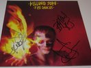 KILLING JOKE Fire Dances Vinyl LP Jaz Geordie / SIGNED