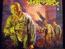 TOXIC HOLOCAUST HELL ON EARTH LP & C/MASS BACK PATCH