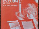 45 TOURS JUKE BOX  BRIGITTE BARDOT MOI JE JOUE