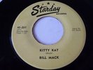 BILL MACK ROCKABILLY STARDAY REC  LBL  45-231 KITTY KAT