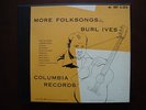 78 ALBUM Burl Ives MORE FOLK SONGS 1950 NEW-OLD-STOCK