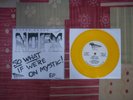 NOFX SO WHAT IF WE'RE ON MYSTIC YELLOW VINYL RARE 1/300