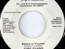 rare Modern Soul 45 JUNE EVANS believe in yourself