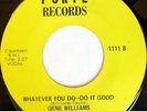 rare Soul Funk 45 GENE WILLIAMS on FORTE Listen