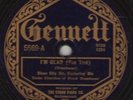78 RPM Sioux City Six Gennett 5569 in V  (Bix)