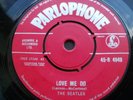 Beatles-Love Me Do 1962 UK 1st pressing