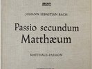 ARCHIV SAPM BACH MATTHEW PASSION KARL RICHTER 4 LP NM