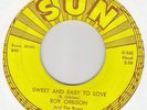 Rare Rockabilly 45 Roy Orbison Sweet And Easy Love Sun