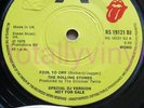 ROLLING STONES-Fool to cry (Mono mix)-UK R.STONES PROMO