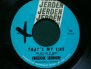FREDDIE LENNON Beatles THAT'S MY LIFE Jerden 45 RARE