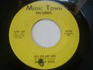 DETROIT SOUL - All Of My Life - MUSIC TOWN stamped orig