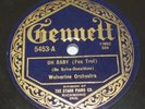 Wolverine Orchestra on Gennett 78 5453, Oh Baby Jazz