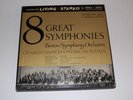 BSO MUNCH MONTEUX 8 GREAT SYMPHONIES LP RCA LSC 6902 SD