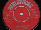 THE BEATLES 1963 RED PARLOPHONE 45 PLEASE PLEASE ME