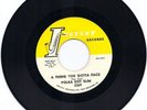 Polka Dot Slim-Original 45 on Instant-Rare Harp Blues